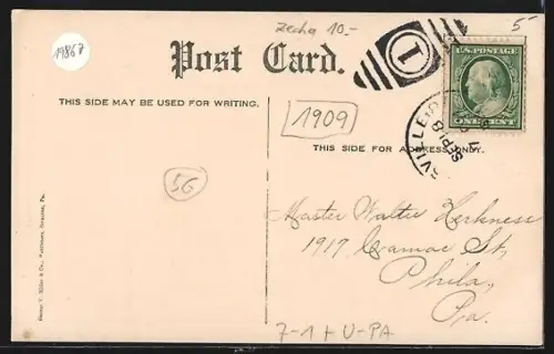 AK Pottsville, PA, Coal Pickers Returning with Their Load