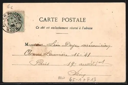 AK Aix-en-Provence, Gare des voyageurs, Bahnhof