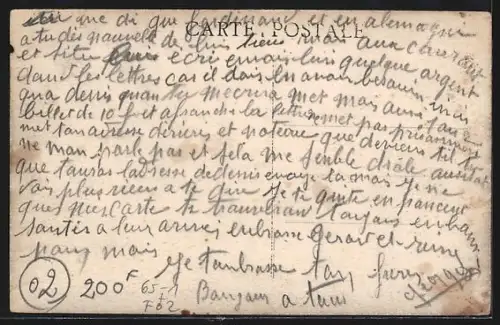 AK Faucouzy-Monceau, La Gare, Bahnhof