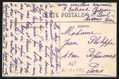 AK Soissons, La Gare de Soissons-Port