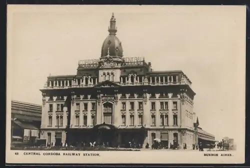 AK Buenos Aires, Central Cordoba Railway Station