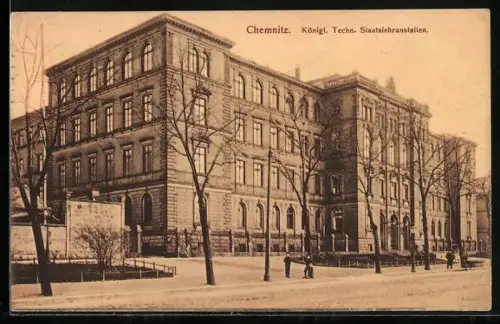 AK Chemnitz, Königliche Technische Staatslehranstalten