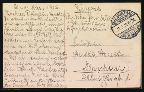 AK Bischofswerda i. Sa., Mühlteich mit Blick auf die Kirche