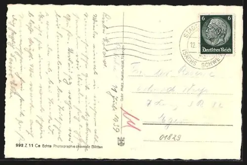 AK Wehlen /Sächs. Schweiz, Blick auf Stadt, Pötzscha, Lilienstein und Bärenstein