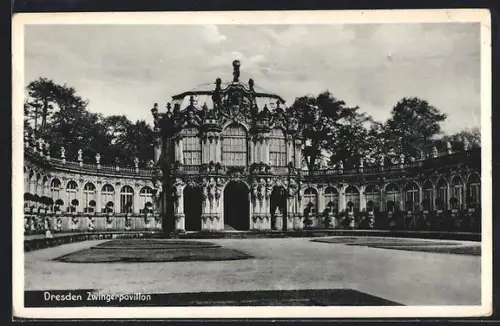 AK Dresden, Zwingerpavillon