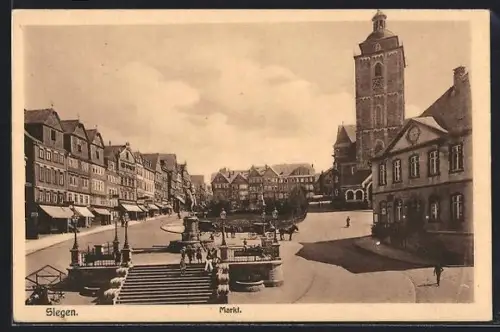 AK Siegen, Partie am Markt