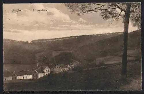 AK Siegen, Blick zur Johanneshütte