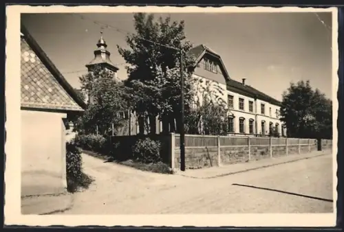AK Grosserkmannsdorf bei Radeberg, Salzmannschule