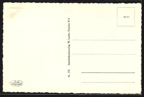 AK Dresden-Neustadt, Staudengarten am Königsufer