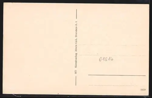 AK Bad Gottleuba, Ortsansicht aus der Vogelschau