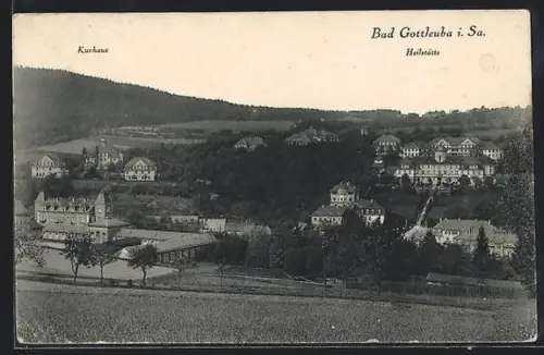 AK Bad Gottleuba i. Sa., Kurhaus, Heilstätte