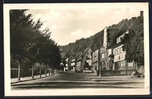 AK Berggiesshübel, Karl-Marx-Strasse