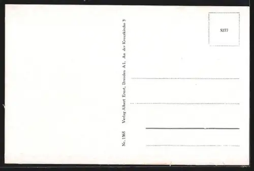 AK Kamenz i. Sa., Ortsansicht mit Strassenpartie