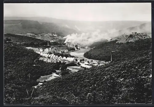 AK Eiserfeld bei Siegen, Ortsansicht aus der Vogelschau