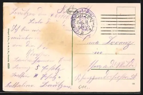 AK Dresden, Das Innere des Zwingers