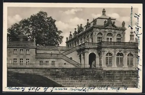 AK Dresden, Partie am Zwinger