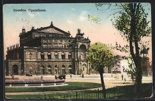 AK Dresden, Opernhaus