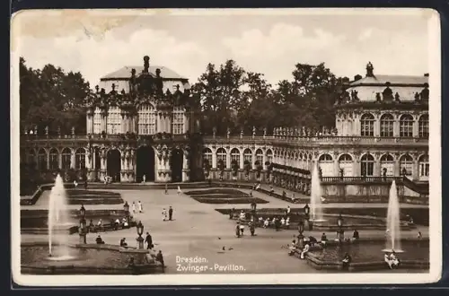 AK Dresden, Zwinger-Pavillon