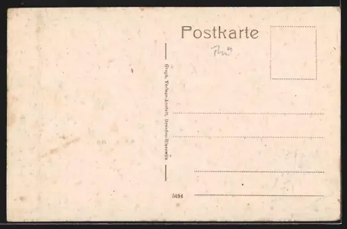 AK Ruhla, Blick auf die Knaudtstrasse