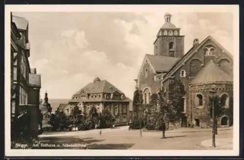 AK Siegen, Am Rathaus, Nikolaikirche