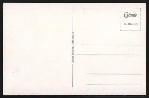 AK Hilchenbach, Kirchstrasse mit Fachwerkhäusern, Promenade