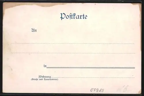 Künstler-AK Teichwolframsdorf, Strassenpartie am Wald, Ortspartie mit Eisenbahn