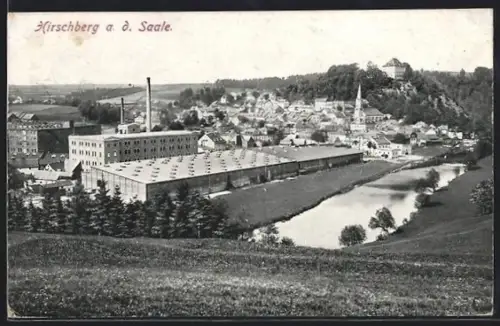 AK Hirschberg a. Saale, Gesamtansicht
