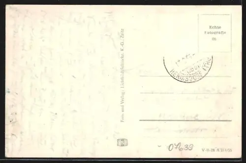 AK Tautenhain i. Thür., Gaststätte Sörgel (Kanone), Fachwerkhaus