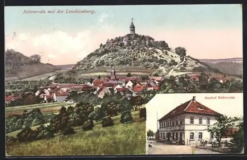 AK Seitenroda, Gasthof Seidenroda und Leuchtenberg