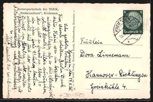 AK Kreiensen, Motorsportschule des NSKK