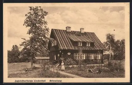 AK Alt Brieselang, die Jugendherberge Lindenhof