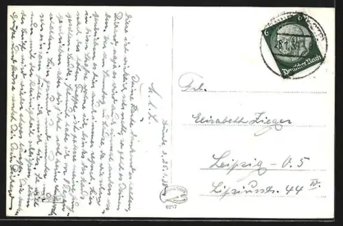 AK Bünde i. W., Partie an der Klinkstrasse