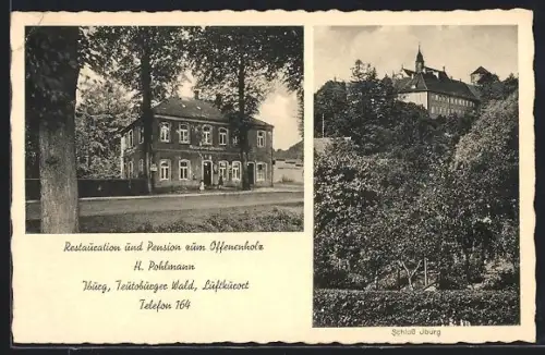 AK Iburg /Teutoburger Wald, Restauration und Pension zum Offenenholz, Inh. H. Pohlmann