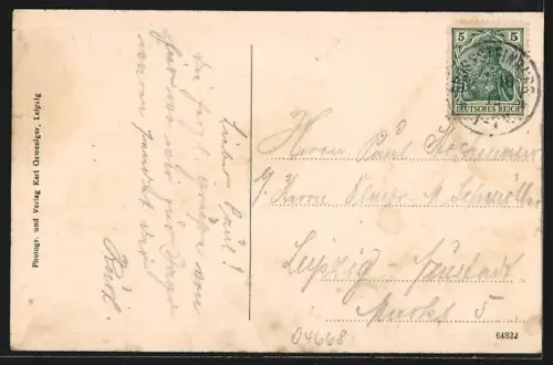 AK Grosssteinberg, Totalansicht, Bahnhofsanlage und Gasthof Grosssteinberg