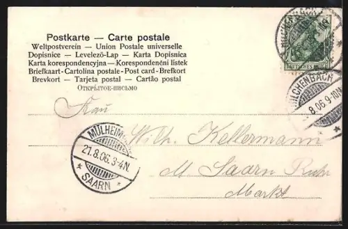 AK Hilchenbach, Blick aufs Seminar von der Pfarrkirche aus