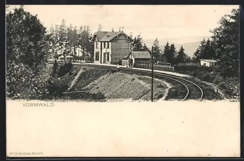 AK Vormwald, Blick zum Bahnhof
