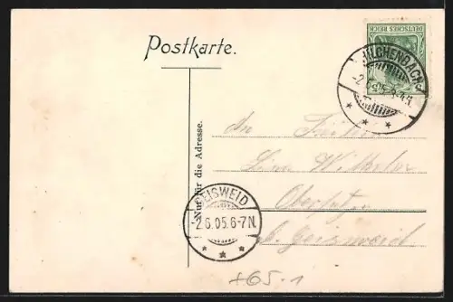 AK Vormwald, Blick zum Bahnhof