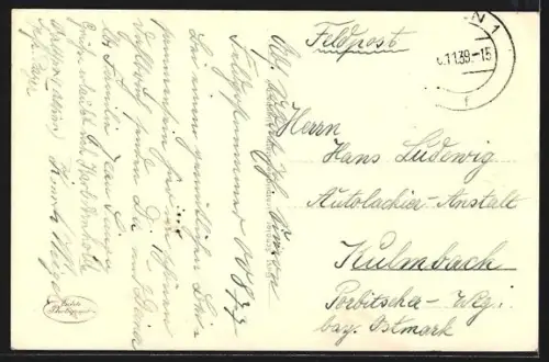 AK Dahlbruch i. Siegerland, Strassenpartie mit Grünanlagen