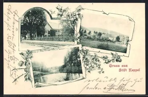 AK Hilchenbach, Stift Keppel und Ortsansichten