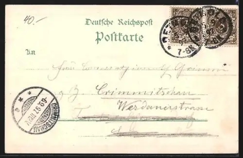 Lithographie Hameln, Rattenfänger, Hochzeitshaus, Rattenfhängerhaus