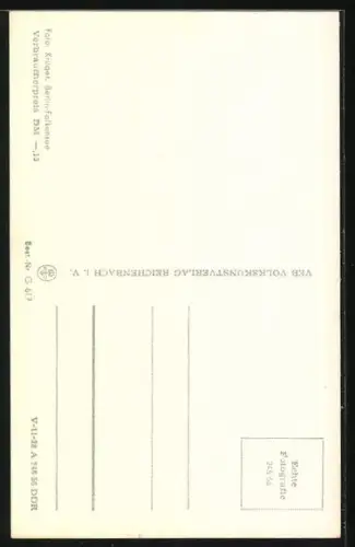 AK Musiker Heinz Quermann mit einem Spielzeug in der Hand