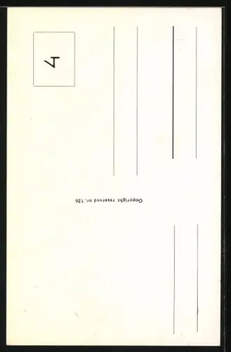 AK Musikerin Conny m. blauem Muff