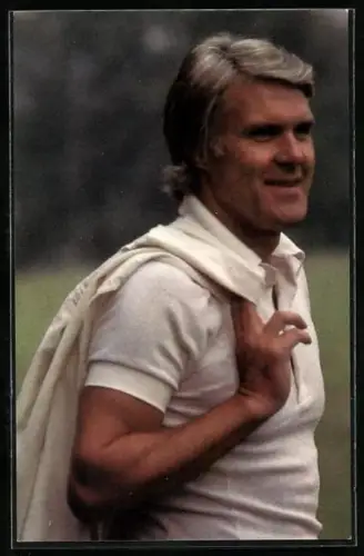 AK Musiker Ralf Paulsen, Lächelnd von der Seite