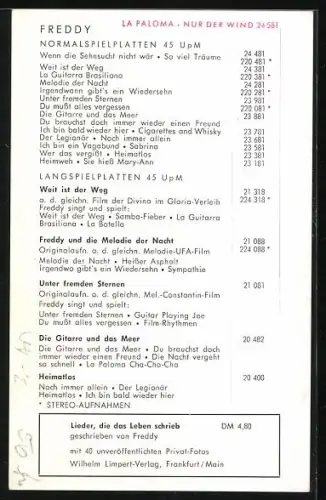 AK Musiker Freddy in Jeansjacke