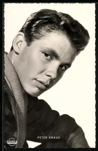 AK Schauspieler Peter Kraus im Seitenprofil