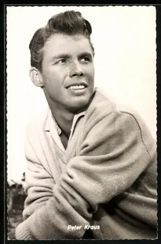 AK Peter Kraus im Pullover