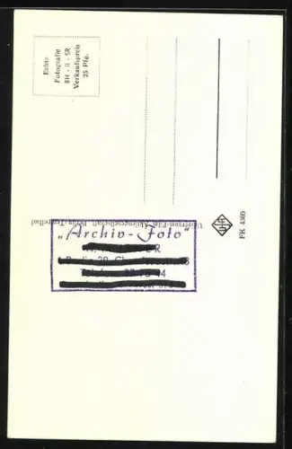 AK Musiker Peter Kraus mit einem Glas in der Hand