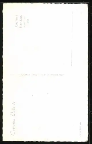 AK Caterina Valente mit Ohrschmuck