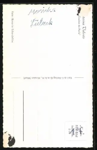 AK Musikerin Caterina Valente in Casino de Paris