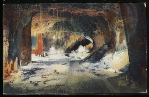 AK Saalfeld / Thür., Feengrotten, Märchendom